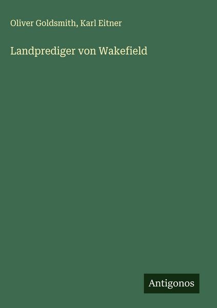 Produktbild: Landprediger von Wakefield
