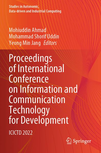 Produktbild: Proceedings of International Conference on Information and Communication Technology for Development