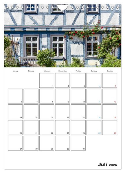 Produktbild: Rheingau Terminplaner (Wandkalender 2026 DIN A4 hoch), CALVENDO Monatskalender