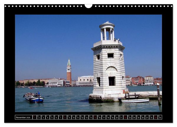 Produktbild: Romantisches Fernweh - Venedig (Wandkalender 2026 DIN A3 quer), CALVENDO Monatskalender