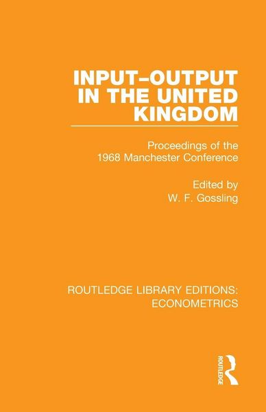 Produktbild: Input-Output in the United Kingdom