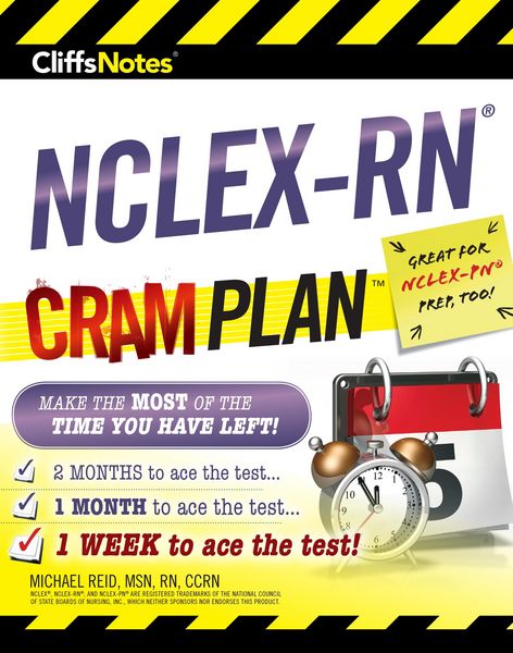 Produktbild: CliffsNotes NCLEX-RN Cram Plan