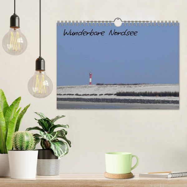 Produktbild: Wunderbare Nordsee (Wandkalender 2026 DIN A4 quer), CALVENDO Monatskalender