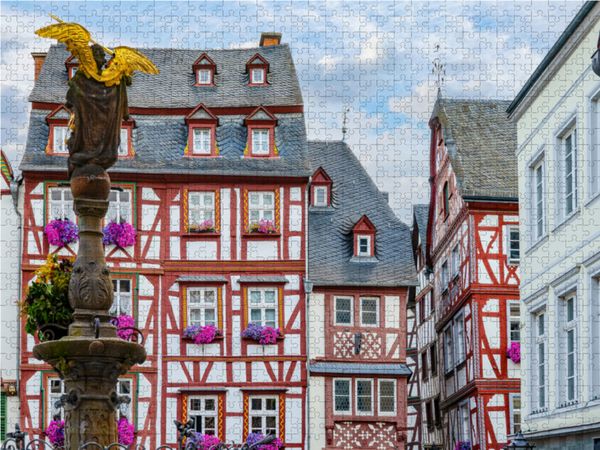 Produktbild: CALVENDO Puzzle Ein Motiv aus dem Kalender Bernkastel Kues Impressionen | 1000 Teile Lege-Gr&ouml;&szlig;e 64x48cm Foto-Puzzle f&uuml;r gl&uuml;ckliche Stunden
