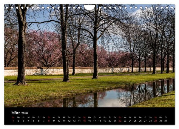 Produktbild: Schwetzingen - Ein Spaziergang durch die Perle der Kurpfalz (Wandkalender 2026 DIN A4 quer), CALVENDO Monatskalender