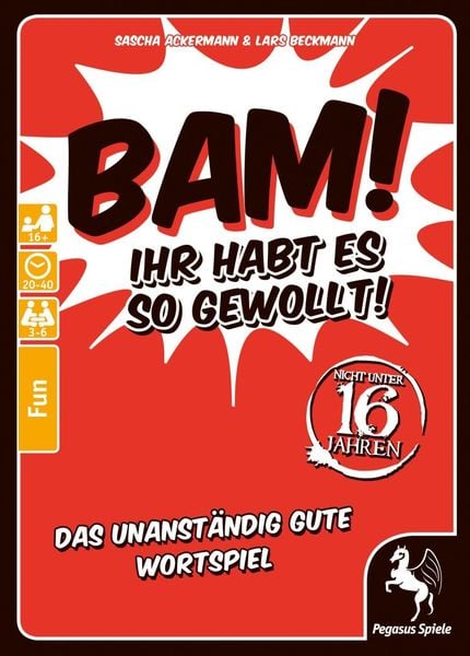 Pegasus - Bam! - Ihr habt es so gewollt!