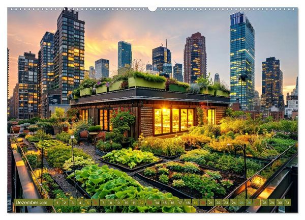Produktbild: Urban Jungle - wohnen mit Pflanzen (hochwertiger Premium Wandkalender 2026 DIN A2 quer), Kunstdruck in Hochglanz