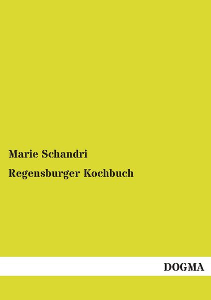 Produktbild: Regensburger Kochbuch