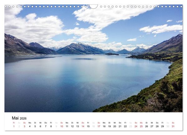 Produktbild: Neuseeland (Wandkalender 2026 DIN A3 quer), CALVENDO Monatskalender