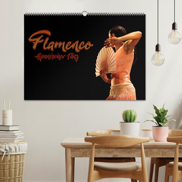 Produktbild: Flamenco. Spanischer Tanz (Wandkalender 2026 DIN A2 quer), CALVENDO Monatskalender