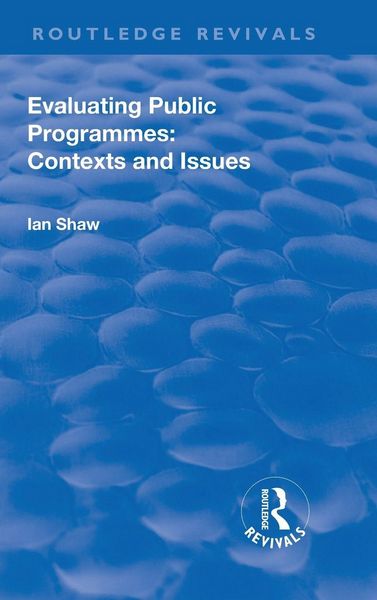 Produktbild: Evaluating Public Programmes