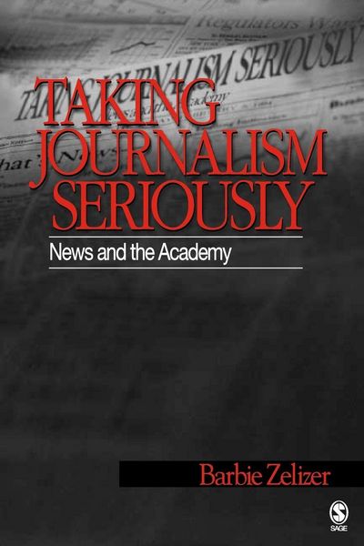 Produktbild: Taking Journalism Seriously