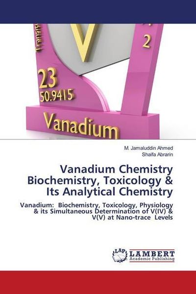Produktbild: Vanadium Chemistry Biochemistry, Toxicology & Its Analytical Chemistry