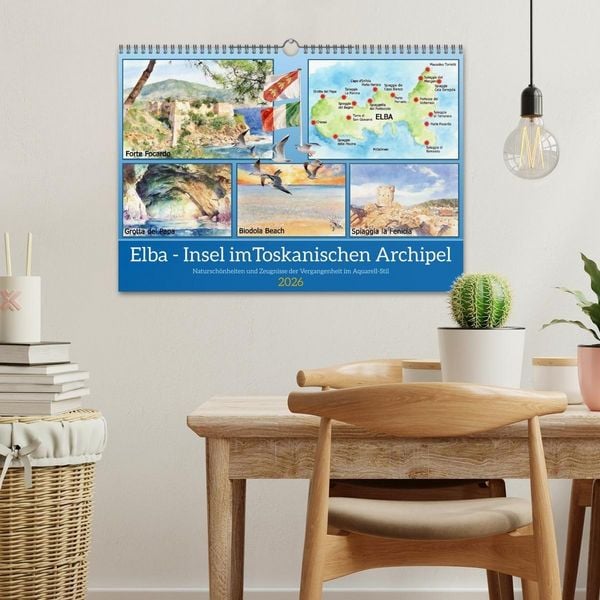 Produktbild: Elba - Insel imToskanischen Archipel (Wandkalender 2026 DIN A3 quer), CALVENDO Monatskalender