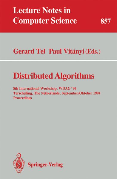 Produktbild: Distributed Algorithms