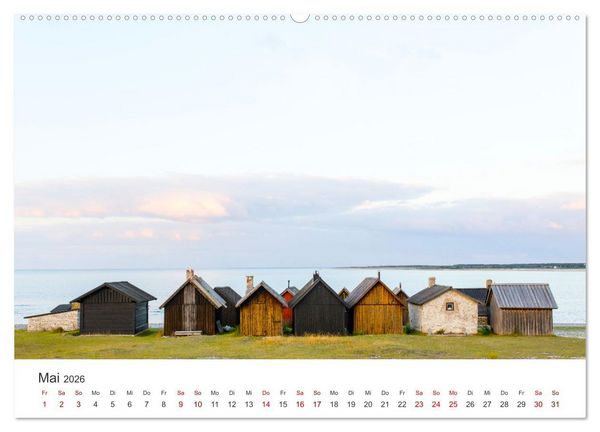 Produktbild: Schweden - Eine bezaubernde Reise in den Norden. (hochwertiger Premium Wandkalender 2026 DIN A2 quer), Kunstdruck in Hochglanz