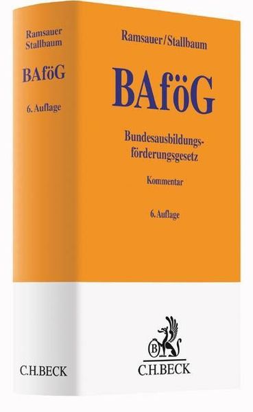 Produktbild: Ramsauer, U: Bundesausbildungsf&ouml;rderungsgesetz