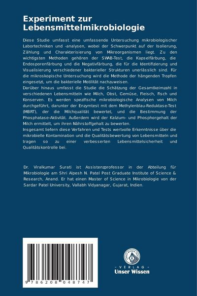 Produktbild: Experiment zur Lebensmittelmikrobiologie