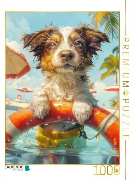Produktbild: CALVENDO Puzzle Endlich Urlaub | 1000 Teile Lege-Gr&ouml;&szlig;e 64x48cm Foto-Puzzle f&uuml;r gl&uuml;ckliche Stunden