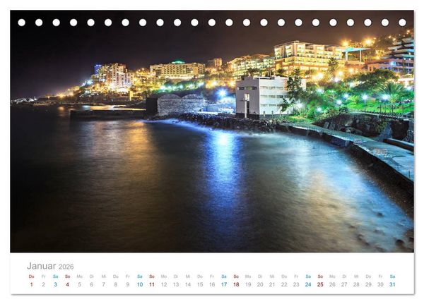 Produktbild: Funchal - Madeiras stolze Hauptstadt (Tischkalender 2026 DIN A5 quer), CALVENDO Monatskalender