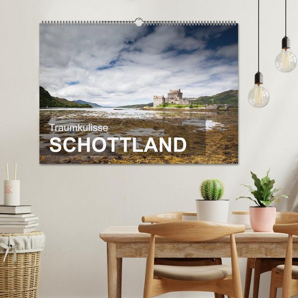 Produktbild: Traumkulisse Schottland (Wandkalender 2026 DIN A2 quer), CALVENDO Monatskalender
