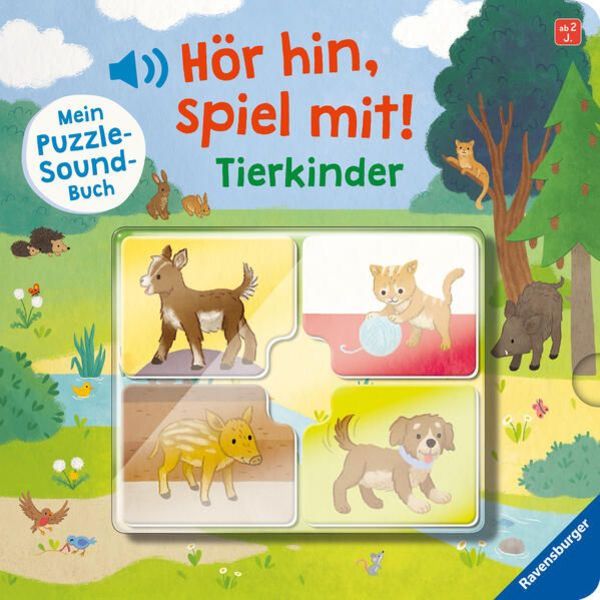 Hör hin, spiel mit! Bei den Tierkindern