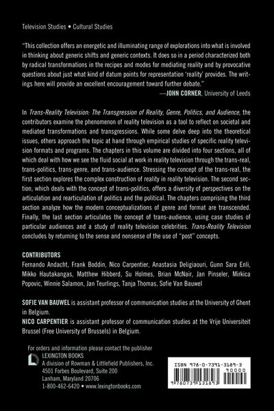 Produktbild: Trans-Reality Television