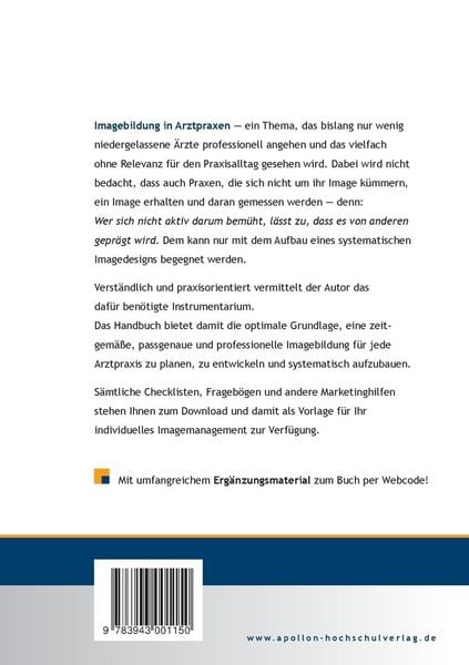 Produktbild: Imagebildung in Arztpraxen