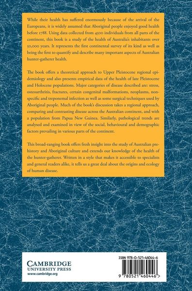 Produktbild: Palaeopathology of Aboriginal Australians