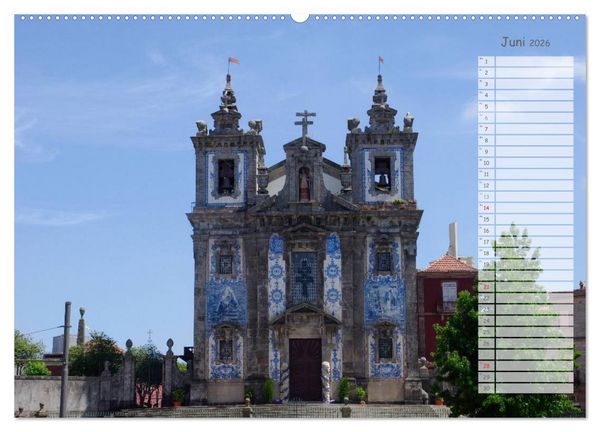 Produktbild: Portugal - der Norden (hochwertiger Premium Wandkalender 2026 DIN A2 quer), Kunstdruck in Hochglanz