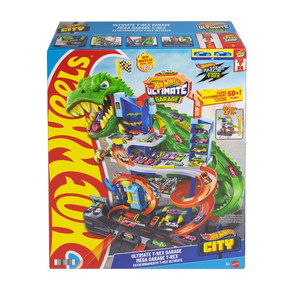 Produktbild: Hot Wheels Ultimat.T-Rex Garage.JHL98