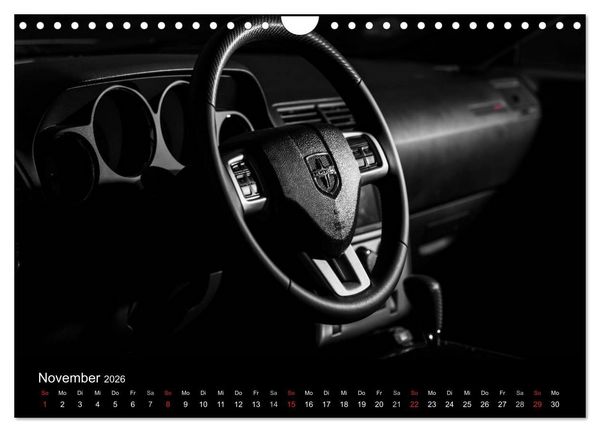 Produktbild: Dodge Challenger SRT8 (Wandkalender 2026 DIN A4 quer), CALVENDO Monatskalender
