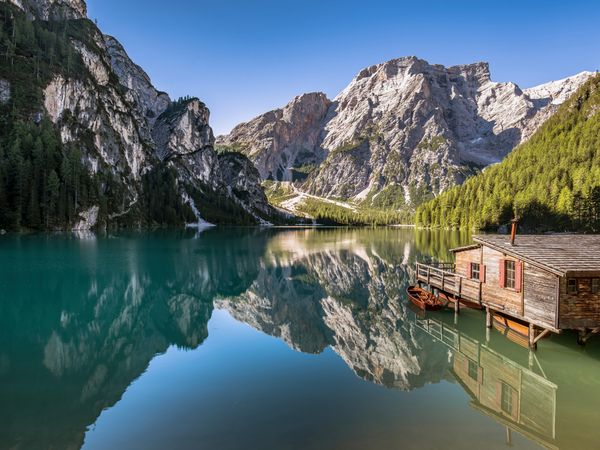 Produktbild: CALVENDO Puzzle Pragser Wildsee - S&uuml;dtirol | 1000 Teile Lege-Gr&ouml;&szlig;e 64x48cm Foto-Puzzle f&uuml;r gl&uuml;ckliche Stunden