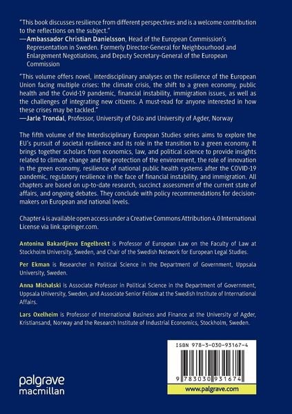 Produktbild: Routes to a Resilient European Union