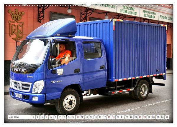 Produktbild: China Truck - Chinesische Nutzfahrzeuge (Wandkalender 2026 DIN A2 quer), CALVENDO Monatskalender