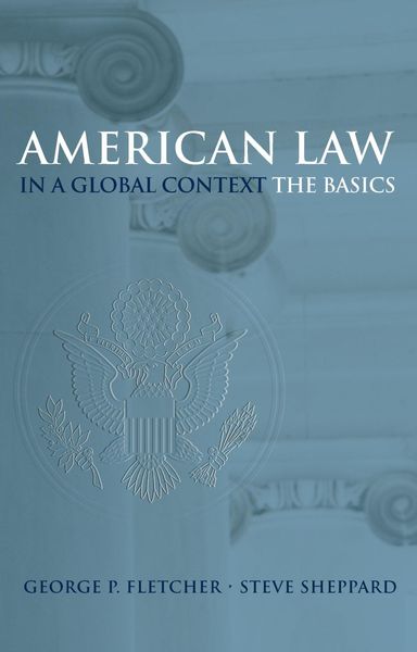 Produktbild: American Law in a Global Context