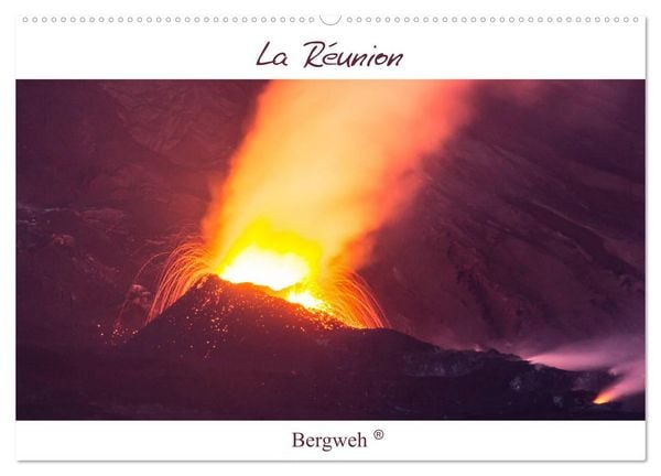 Produktbild: La R&eacute;union - Bergweh &reg; (Wandkalender 2026 DIN A2 quer), CALVENDO Monatskalender