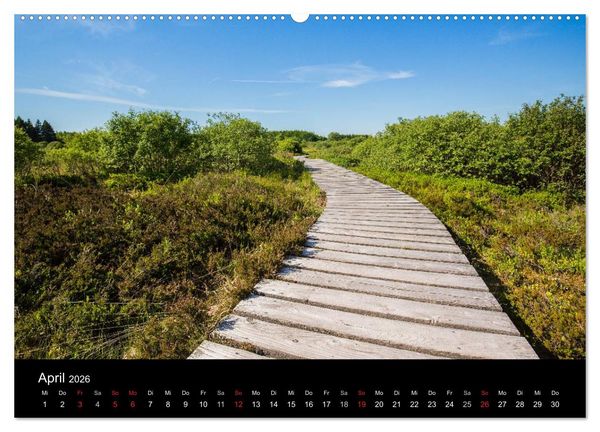Produktbild: HOHES VENN - Einblicke in ein Hochmoor (hochwertiger Premium Wandkalender 2026 DIN A2 quer), Kunstdruck in Hochglanz