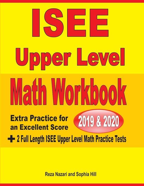 Produktbild: ISEE Upper Level Math Workbook 2019 & 2020