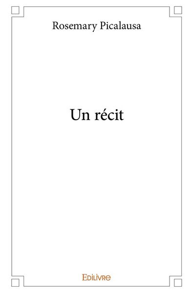 Produktbild: Un recit