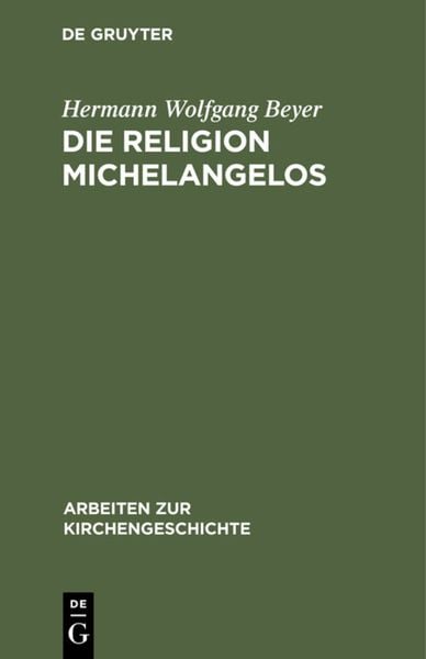 Produktbild: Die Religion Michelangelos