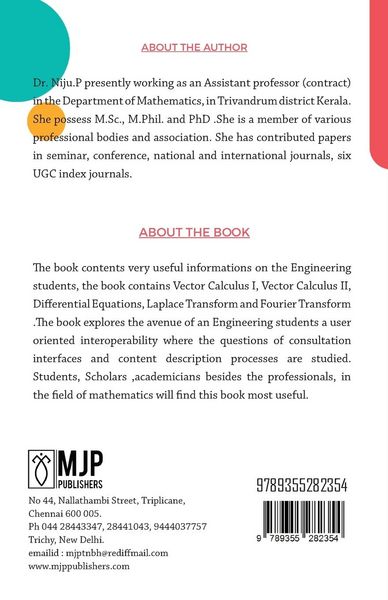 Produktbild: Engineering Mathematics II Vector CaculusDifferential Equations and Transforms