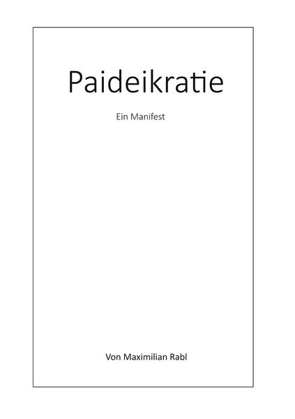 Produktbild: Paideikratie