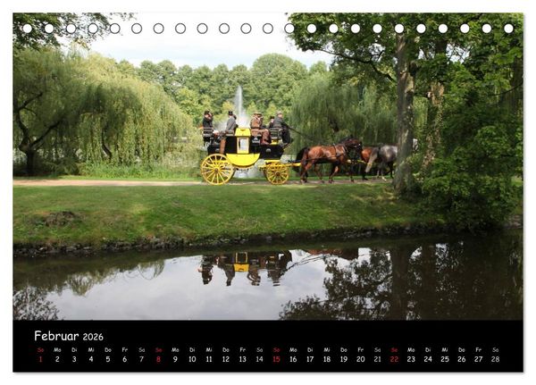 Produktbild: CIAT - Historischer Fahrsport in Celle (Tischkalender 2026 DIN A5 quer), CALVENDO Monatskalender