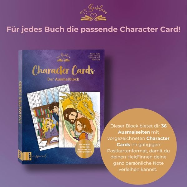 Produktbild: My Booklove Character Cards