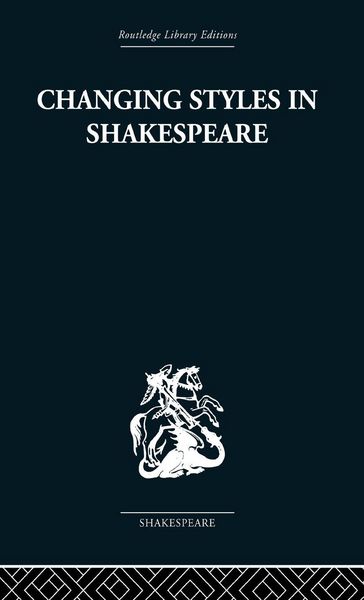 Produktbild: Changing Styles in Shakespeare