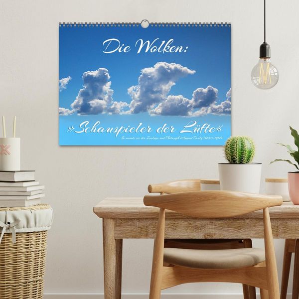 Produktbild: Die Wolken: "Schauspieler der L&uuml;fte" (Wandkalender 2026 DIN A3 quer), CALVENDO Monatskalender