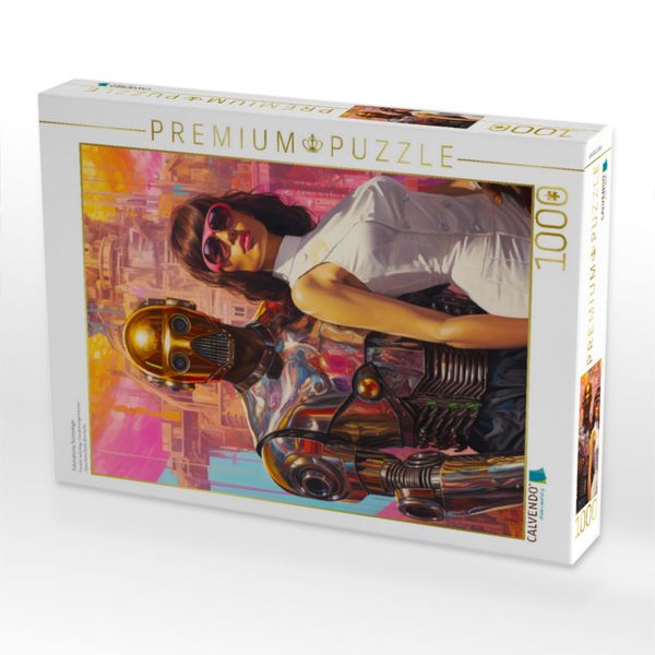 Produktbild: CALVENDO Puzzle Futuristische Technologie | 1000 Teile Lege-Gr&ouml;&szlig;e 64x48cm Foto-Puzzle f&uuml;r gl&uuml;ckliche Stunden