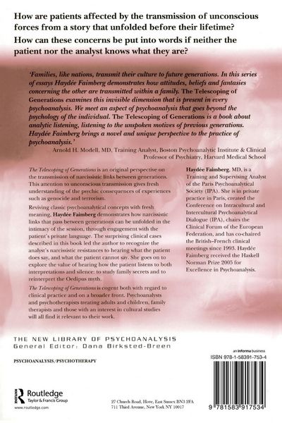 Produktbild: The Telescoping of Generations