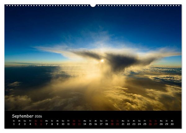 Produktbild: Wolkenwelten (hochwertiger Premium Wandkalender 2026 DIN A2 quer), Kunstdruck in Hochglanz